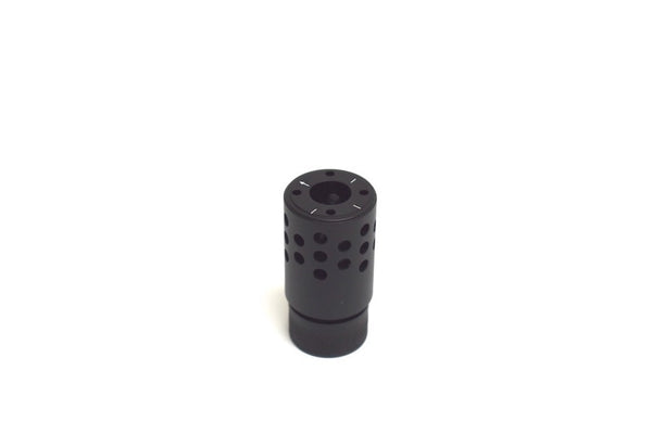 AR-15 1/2x28 Micro Slip Over Shroud with Multi Port Muzzle Brake