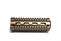 2 piece Drop-in 6.7'' handguard Carbine Quad Rail M4 (Tan)